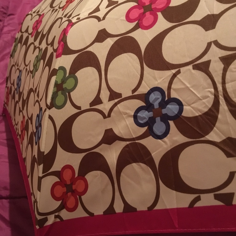 FINAL PRICE - NWT Coach "Peyton" umbrella